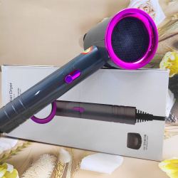 Профессиональный фен для сушки и укладки волос Powerful Hair Dryer 800W (2 темп. режима, 2 скорости)